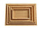 5-Piece Bamboo Rectangular Serving Trays