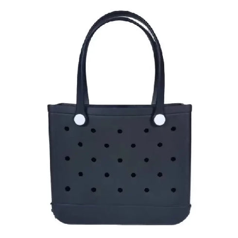 Large Eva Waterproof Fashion Plastic Silicone Beach Handbag