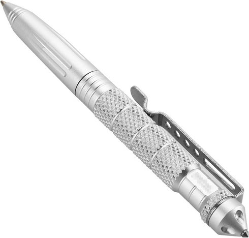 Survival Equipment Tactical Self Defense Pen Silver