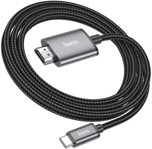 USB Type C to HDMI 2 m USB-C to HDTV 4K Cable (2M) – Male to Male, HD On-Screen Transmission