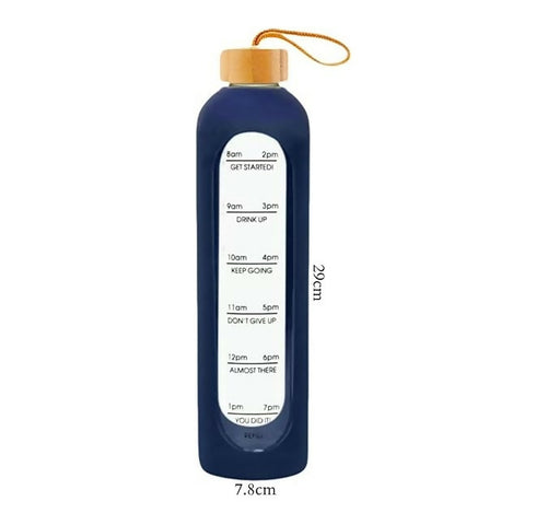 1 Litre Borosilicate Glass Water Bottle