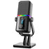High-Sensitivity Multimedia RGB Dynamic Gaming Desktop Podcast Microphone