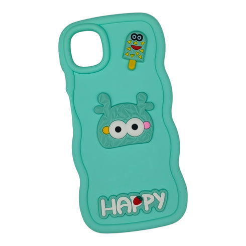 Cute 3D Cartoon Silicone Phone Case Cover Compatible with Samsung A04