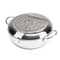 Pot Stainless Steel French Fries Potato Chips Tempura Chicken Pot With Thermometer and Oil Filter Tack Deep Fryer Pot