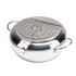 Pot Stainless Steel French Fries Potato Chips Tempura Chicken Pot With Thermometer and Oil Filter Tack Deep Fryer Pot