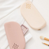 Dust-Proof Silicone Makeup Brush Travel Case - Cream