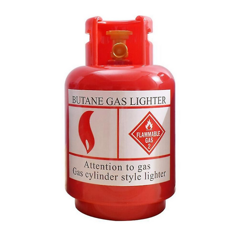 Gas Tank Gas Cylinder Shape Money Piggy Bank Savings for Kids - Red