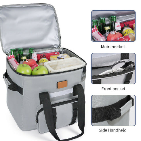 Portable Insulated Tote Lunch Bag