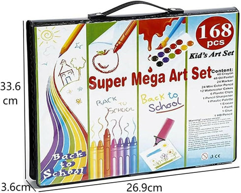168P Art Set Coloring Drawing