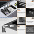 Modern Single-slot 304 Stainless Steel Waterfall Faucets Multifunction Smart Kitchen Sink