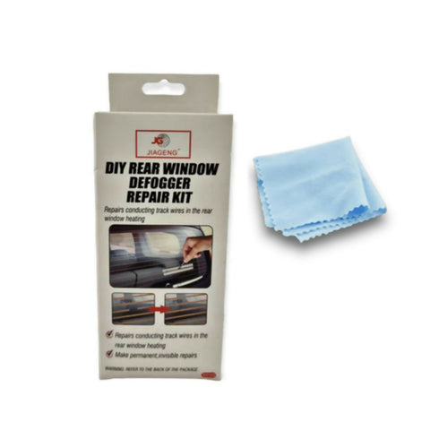 Diy Rear Window Defogger Repair Kit & Cleaning Cloth