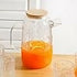 Textured Glass Carafe with Tumblers