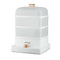 12L household kitchen 3-layer large capacity food electric steamer