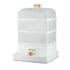 12L household kitchen 3-layer large capacity food electric steamer