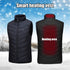 Unisex Winter Windproof Lightweight Electric Thermal Body Warmer.