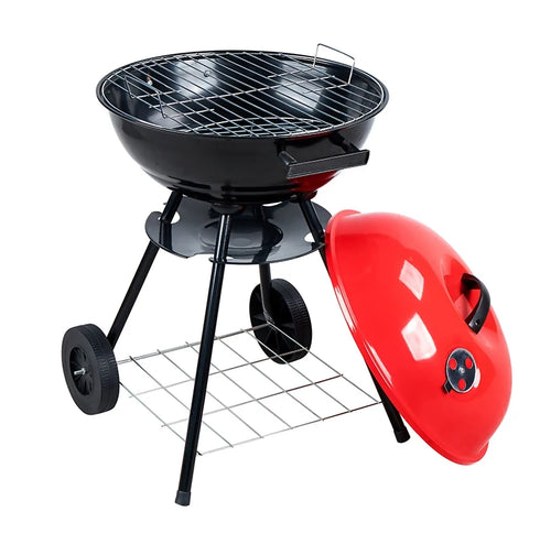 Outdoor Grill Braai Kettle With Lid