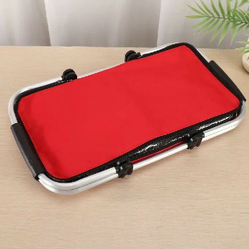 Outdoor Large Capacity Foldable Tote Shopping Basket