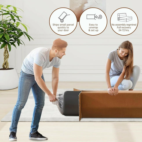 Modern Luxury Fully Compressed Sofa with New Memory Foam Design