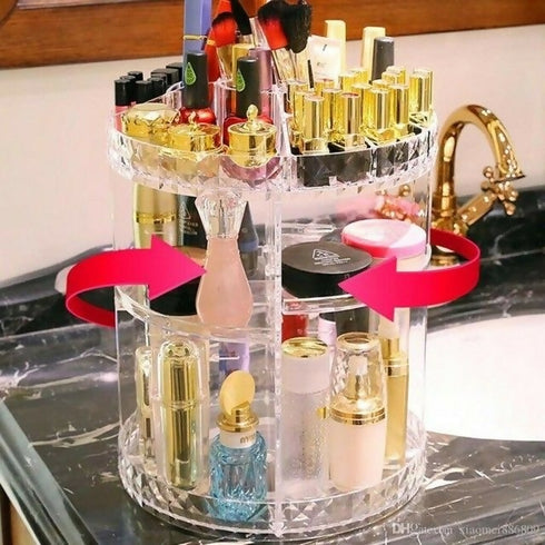 360 Degree Rotating Cosmetic Storage Box