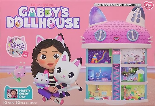 Gabby's Dollhouse, Furniture & Accessories, Kids Toy for Ages 3 4 5 6 7 Year Old Girls