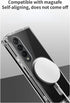 Magnetic Clear Case Compatible with Samsung Galaxy Z Fold 4