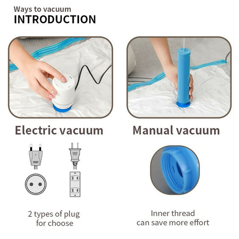 Vacuum storage bags