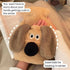 Hot Water Bag with Plush Cover 1L Leakproof Heat Pack for Pain Relief