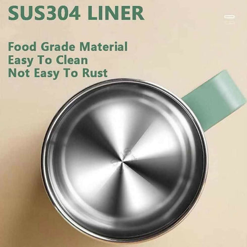 Stainless Steel Double Layer 450ml Coffee Cup