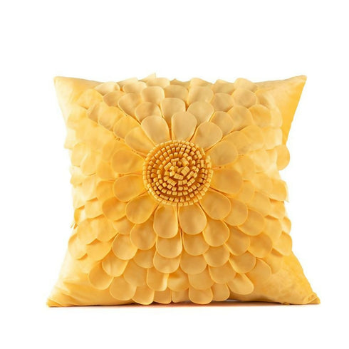 Petal Velvet Decorative Cushion Cover High Quality Custom Pillow