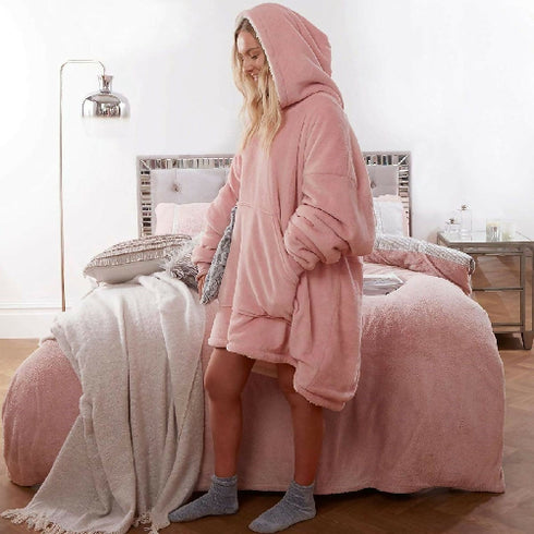 Oversized Wearable Blanket Hoodie