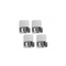 4-Pack Mop and Broom Holder Wall Mount