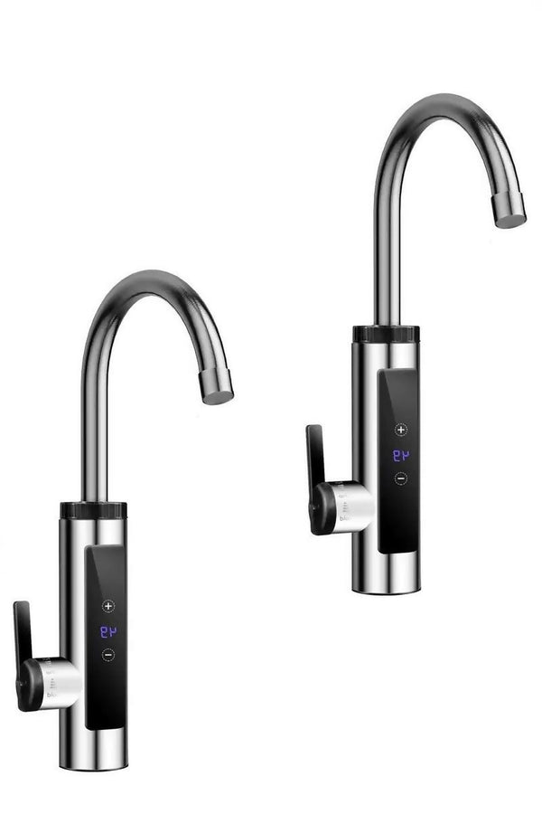 2 Pack-3000W kitchen quick heating faucet with digital display