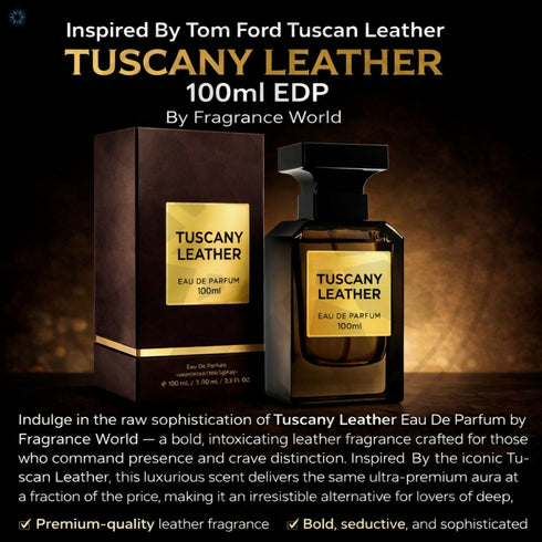 Tuscany Leather Fragrance World - 80ml Eau De Parfum