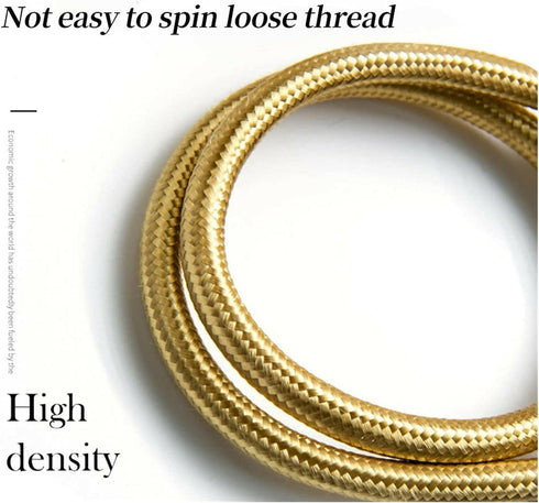 2 Pack Curtain Tiebacks -Gold