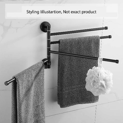 304 Stainless Steel Swivel Towel Holder
