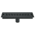 Black Linear Rectangular Floor Drain : 400x100mm