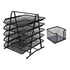 5 Tier Desk Organizer and Paper Tray Set