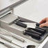 Modern Design Flatware Knife Cutlery Plastic Drawer Storage Organizer