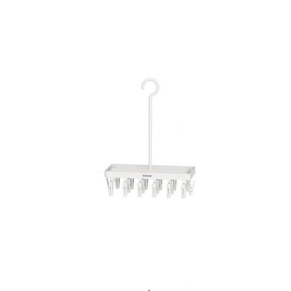 Clothes Drying Hanger Rack with 18 Clips