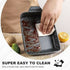 Nonstick Frying Pan with Wood Grain Handle