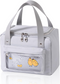 Insulated Thermal Breakfast Lunch Bag - Mini Yellow Chicks