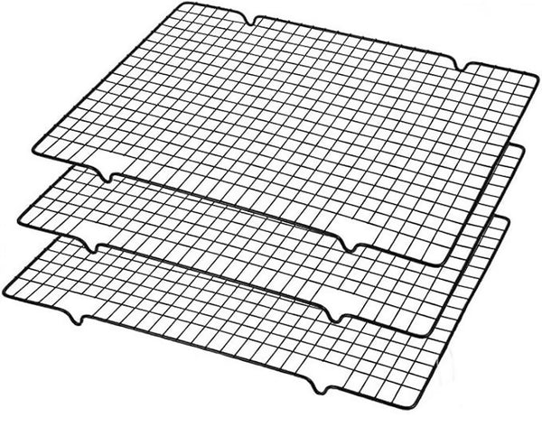 3 Piece Baking Cooling Rack Non-Stick Wire Baking Rack