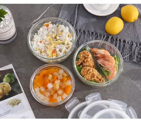 Round food box