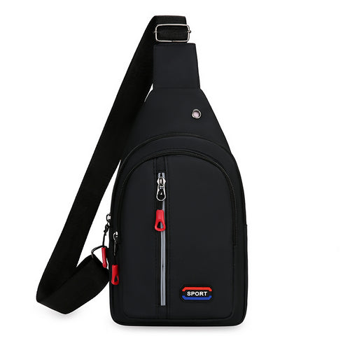 New Design Nylon Waterproof USB Port Fashionable Shoulder Bag.