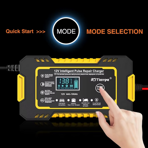 12V intelligent pulse repair charger