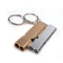 Double Pipe High Decibel Outdoor Camping Hiking Survival Whistle Pak Of 2
