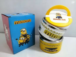 Vacuum Insulated 2 Tier Children Food Storage Great Lunch Box for School & Picnics