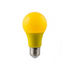 LED Coloured A60 Globe E27 5w Yellow
