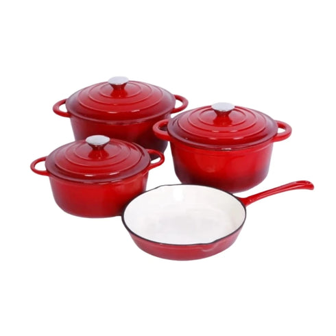 Non-stick Cast Iron Pot Set