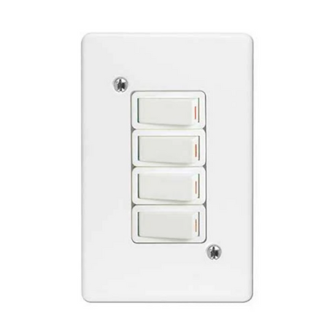 Classic 4 Lever Light Switch